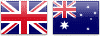 GBP AUD Flags
