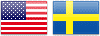 USD SEK Flags
